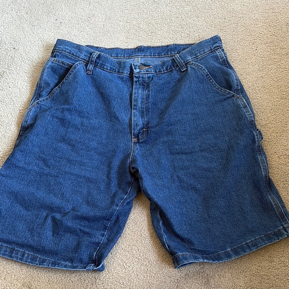 Men's Blue Denim Shorts